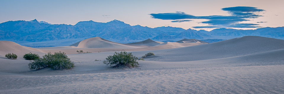 Mesquite Dunes in Death Valley